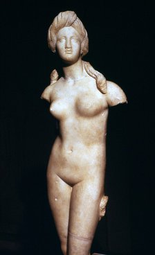 Statuette of Aphrodite from Soli, Cyprus, 1st century BC. Artist: Unknown