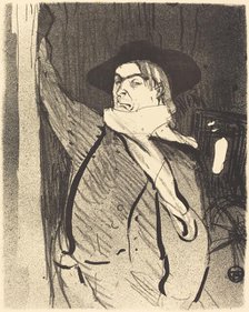 Aristide Bruant, 1893. Creator: Henri de Toulouse-Lautrec.