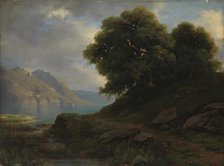 Alpine Landscape, 1830-1864. Creator: Alexandre Calame.