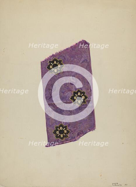 Ribbon, 1940. Creator: Marie Lutrell.