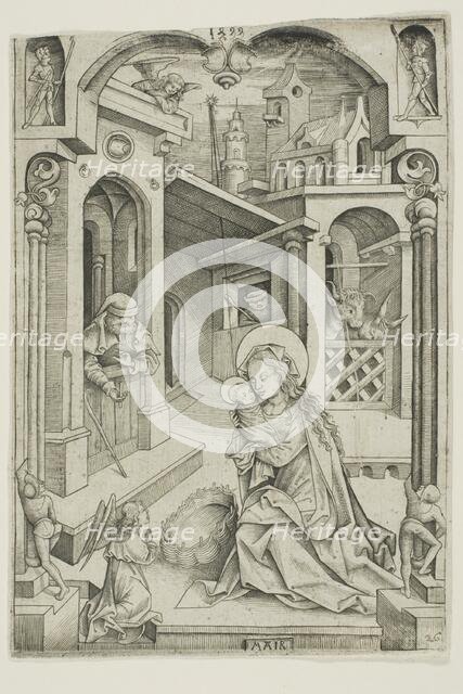 The Nativity, 1499. Creator: Mair von Landshut.