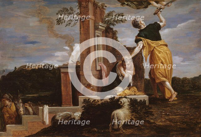 Abraham's Sacrifice of Isaac, 1654/56. Creator: David Teniers II.