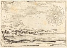 Sun Rising, 1628. Creator: Jacques Callot.