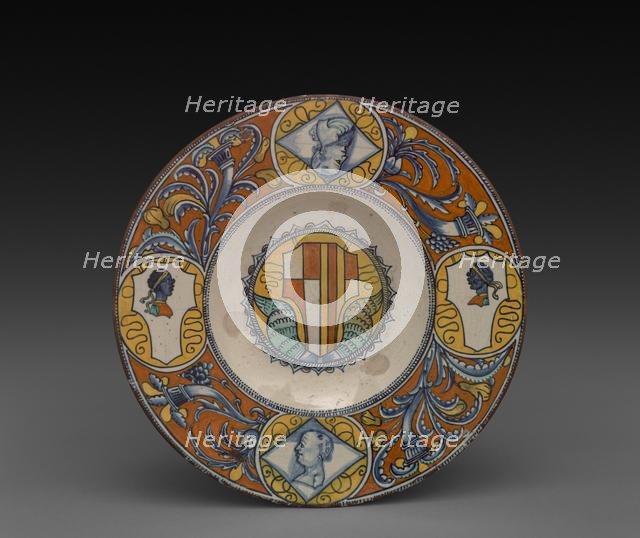 Plate, 1500s. Creator: Unknown.