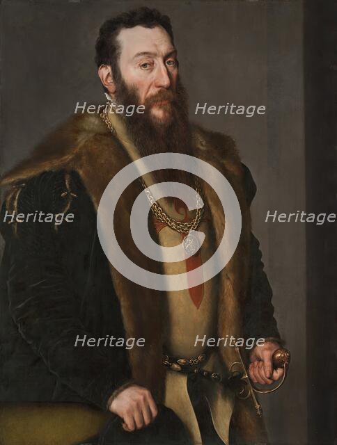 Portrait of Giovanni Battista di Castaldo, 1550. Creator: Antonis Mor.
