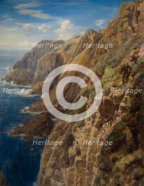 Lundy Island, 1857. Creator: Charles Thomas Burt.