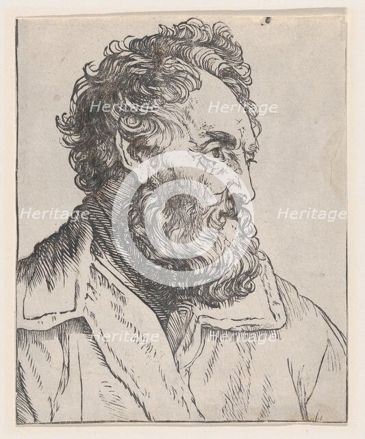 Head of a Man, 17th century. Creator: Jan Lievens.