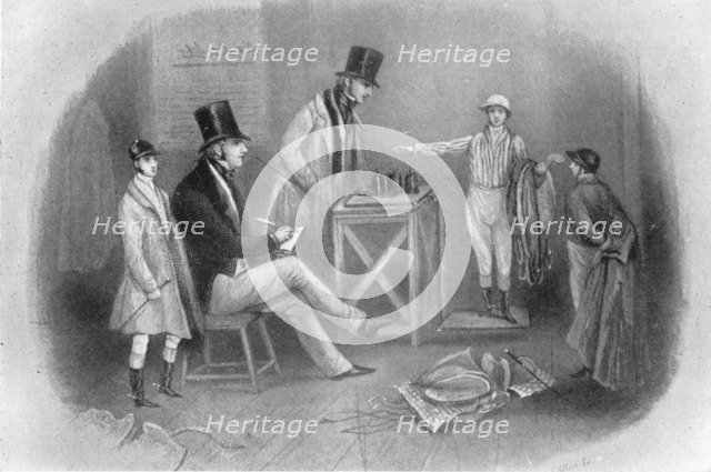 'Going to the Scale', 1911. Artist: Unknown.