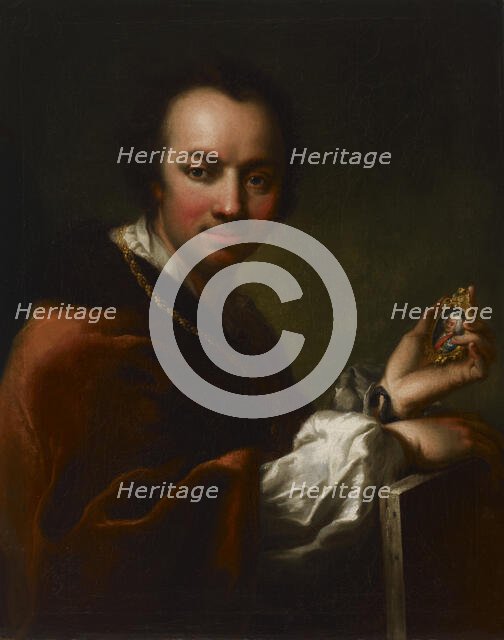 Self Portrait, 1732-1736. Creator: Martin van Meytens.