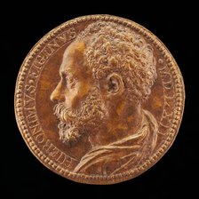 Girolamo Figino, 16th Century Milanese Painter [obverse], 1562. Creator: Pietro Paolo Galeotti.