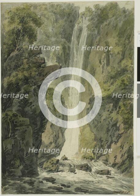 Waterfall, n.d. Creator: Edward Dayes.