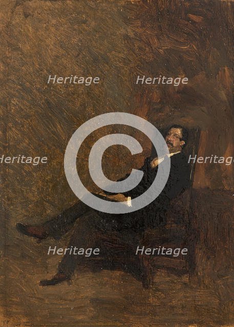 Jean Hippolyte Cartier de Villemessant (1810-1879). Creator: De Nittis, Giuseppe (1846-1884).