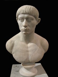 Bust of Brutus, 2nd cen. AD. Artist: Art of Ancient Rome, Classical sculpture  