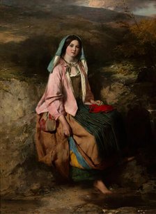 Highland Mary, 1857. Creator: Thomas Faed.