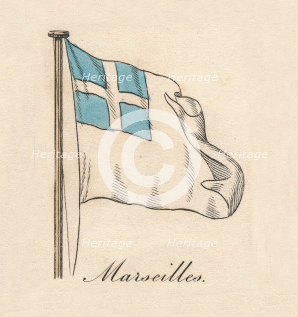 'Marseilles', 1838. Artist: Unknown.