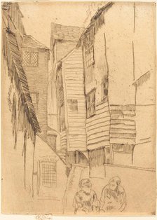 Little Smithfield, c. 1877. Creator: James Abbott McNeill Whistler.