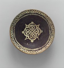 Bowl with Knotted Medallion, Iran, 10th century. Creator: Unknown.
