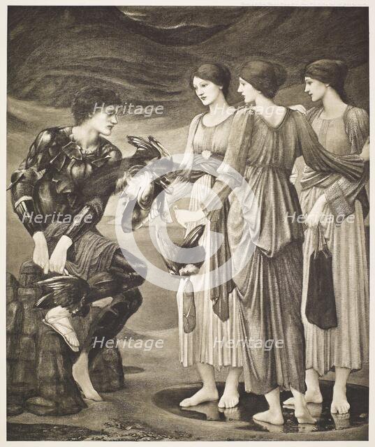 The Perseus Series - Perseus and the Nereids, c1870s, (1900). Creator: Unknown.