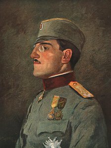 'Le Prince Alexandre de Serbie', 1916. Creator: Vladimir Betzitch.