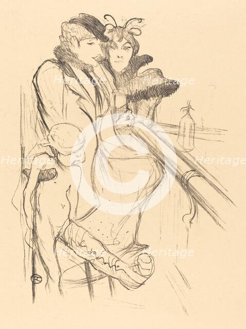 Wounded Eros (Eros vanné), 1894. Creator: Henri de Toulouse-Lautrec.