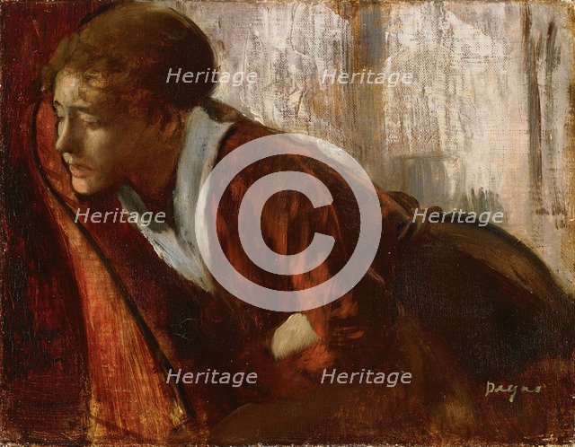 Melancholy. Artist: Degas, Edgar (1834-1917)