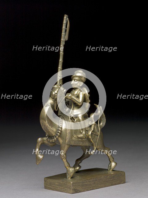 Toy soldier with camel and matchlock, 1790-1795. Artist: Unknown.