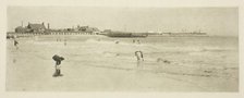 On Gorleston Sands, 1887. Creator: Peter Henry Emerson.