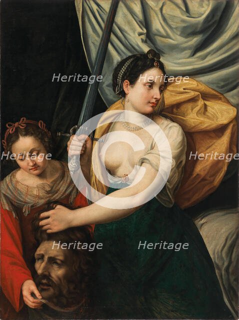 Judith with the head of Holofernes, c.1610-1615. Creator: Galizia, Fede (1578-1630).