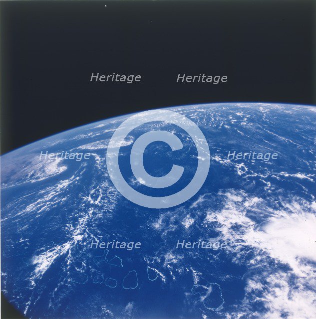 Earth from space - the Indian Ocean, c1980s.  Creator: NASA.