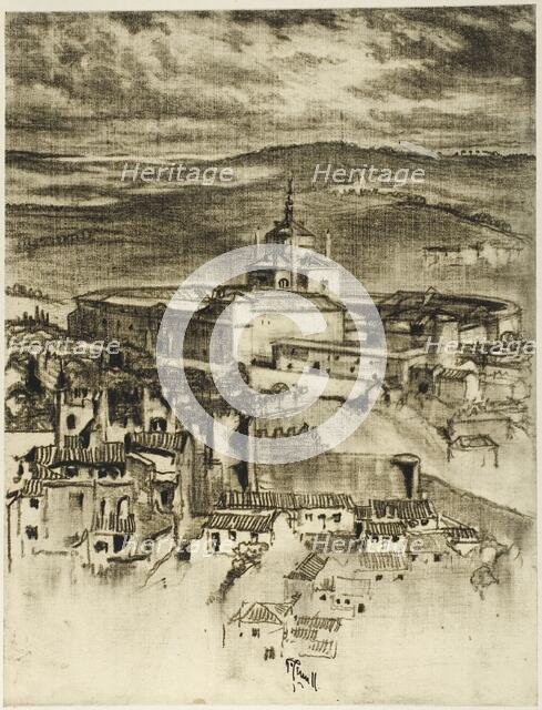 The Hospice of Saint John, Toledo, c. 1903. Creator: Joseph J Pennell.