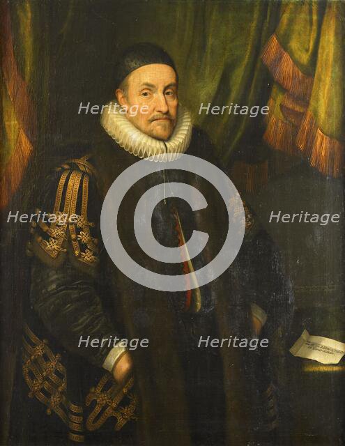 Portrait of Willem I (1533-84), Prince of Orange, called William the Silent, c.1632. Creator: Workshop of Michiel Jansz van Mierevelt.