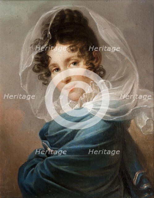 Portrait of Tekla Oslawska, c1815. Creator: Franciszek Ksawery Lampi.