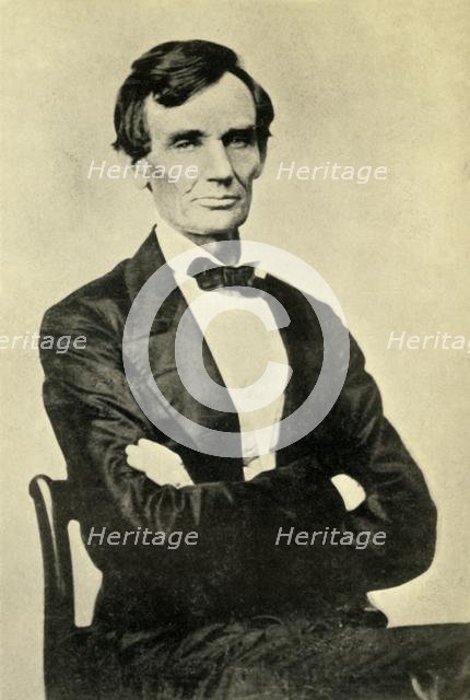 Abraham Lincoln, 1860, (1930). Creator: Unknown.