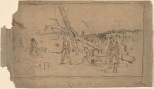 Advance of the Skirmish Line, 1864. Creator: Winslow Homer.