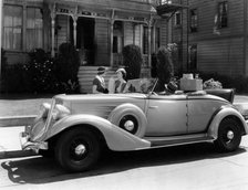 Auburn 8 Convertible Coupe, 1934. Artist: Unknown