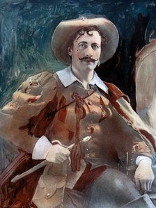 Lewis Waller in The Three Musketeers, c1902.Artist: Ellis & Walery