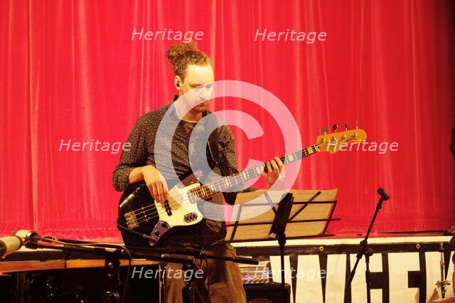 Paul Michael, Byron Wallen 4 Corners, Battle Jazz Festival, Battle, East Sussex, July 2023. Creator: Brian O'Connor.