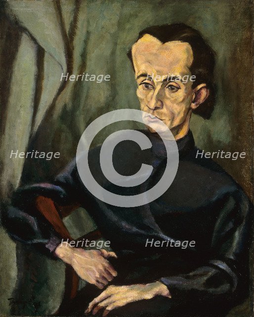 Portrait of Lajos Kassák (1887-1867), 1918.