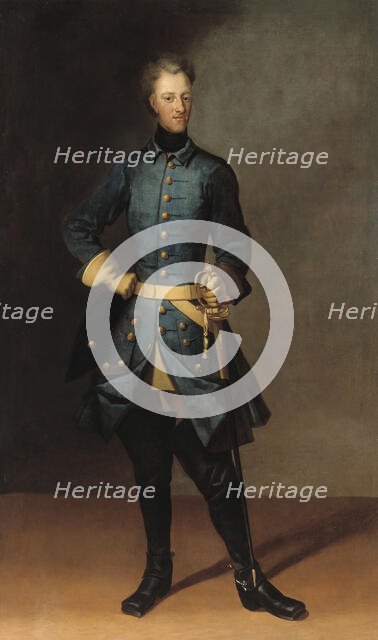King Karl XII of Sweden, 1707. Creator: David von Krafft.
