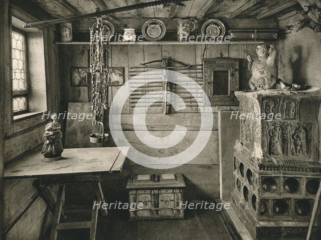 'Wartburg. Donkey-driver's room', 1931. Artist: Kurt Hielscher.