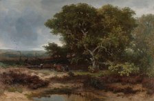 The Heath near Wolfheze, 1866. Creator: Johannes Warnardus Bilders.