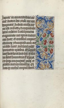 Book of Hours (Use of Rouen): fol. 116r, c. 1470. Creator: Master of the Geneva Latini (French, active Rouen, 1460-80).