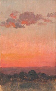 Sunset, between 1904-1908. Creator: Jan Stanislawski.