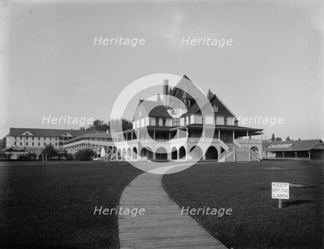 Ottawa Beach Hotel, Ottawa Beach, Mich., between 1900 and 1906. Creator: Unknown.