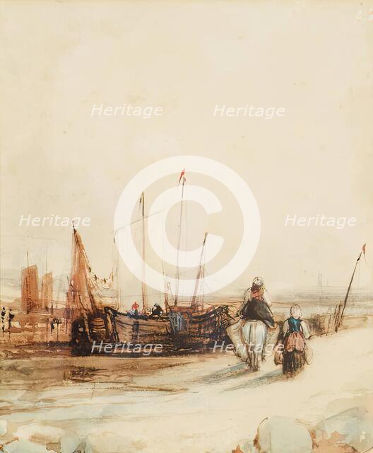 A Coast Scene, 1850-1864. Creator: William Dyce.