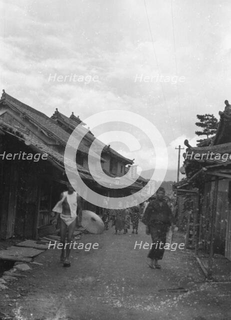 Travel views of Japan and Korea, 1908. Creator: Arnold Genthe.