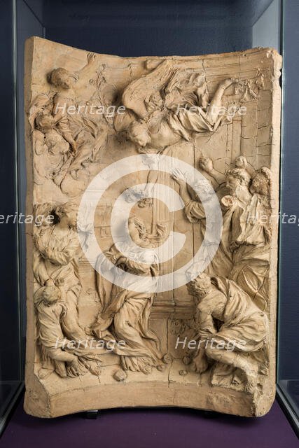 Martyrdom of St Emerenziana, 1660. Creator: Ercole Ferrata.