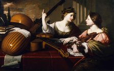 Divine Inspiration of Music, c1640. Creator: Nicolas Regnier.