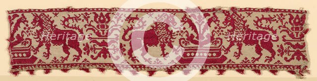 Fragment (Border), Italy, 1601/25. Creator: Unknown.