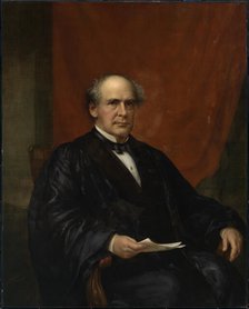 Salmon P. Chase, c. 1864-1873. Creator: James Reid Lambdin.